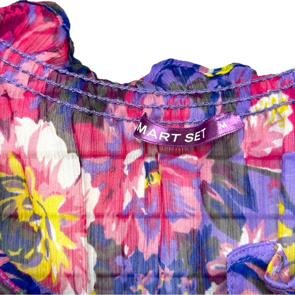 385 - FLORAL BLOUSE MEDIUM - Picture 12 of 16